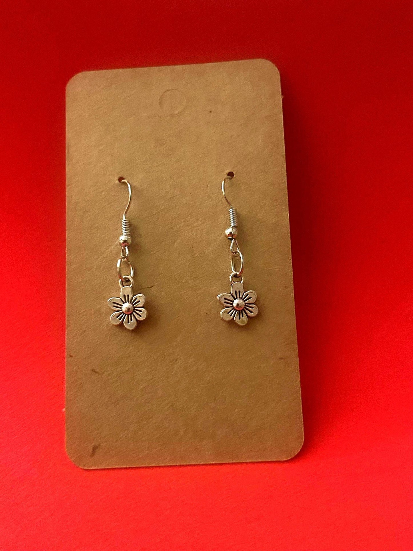 Flower drop Earrings