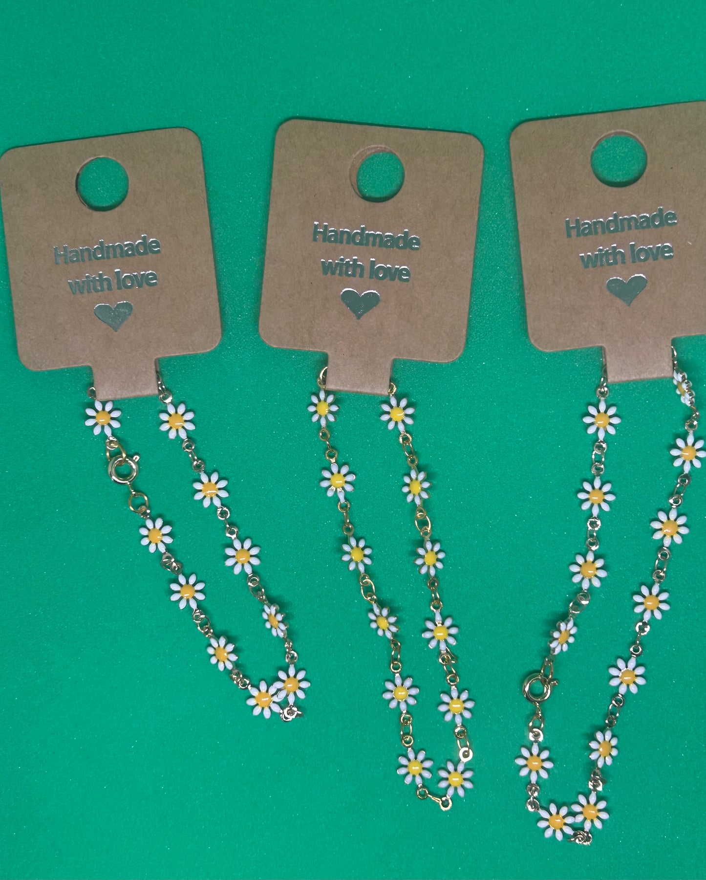 Delicate Daisy Bracelet