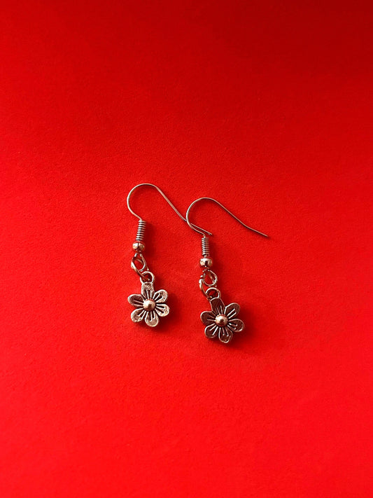 Flower drop Earrings
