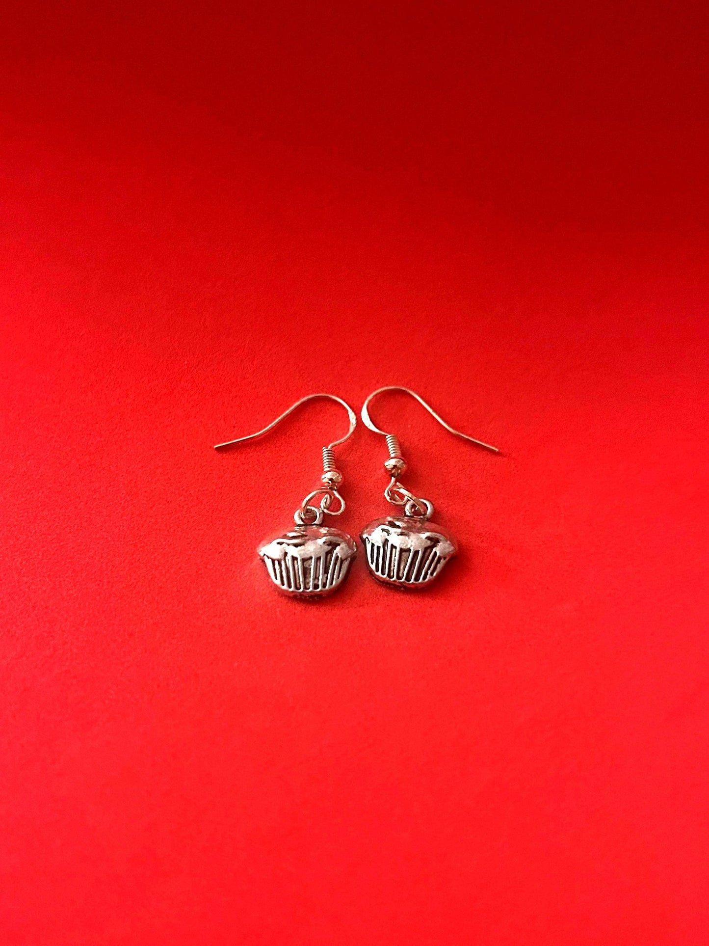 Cupcake drop Earrings
