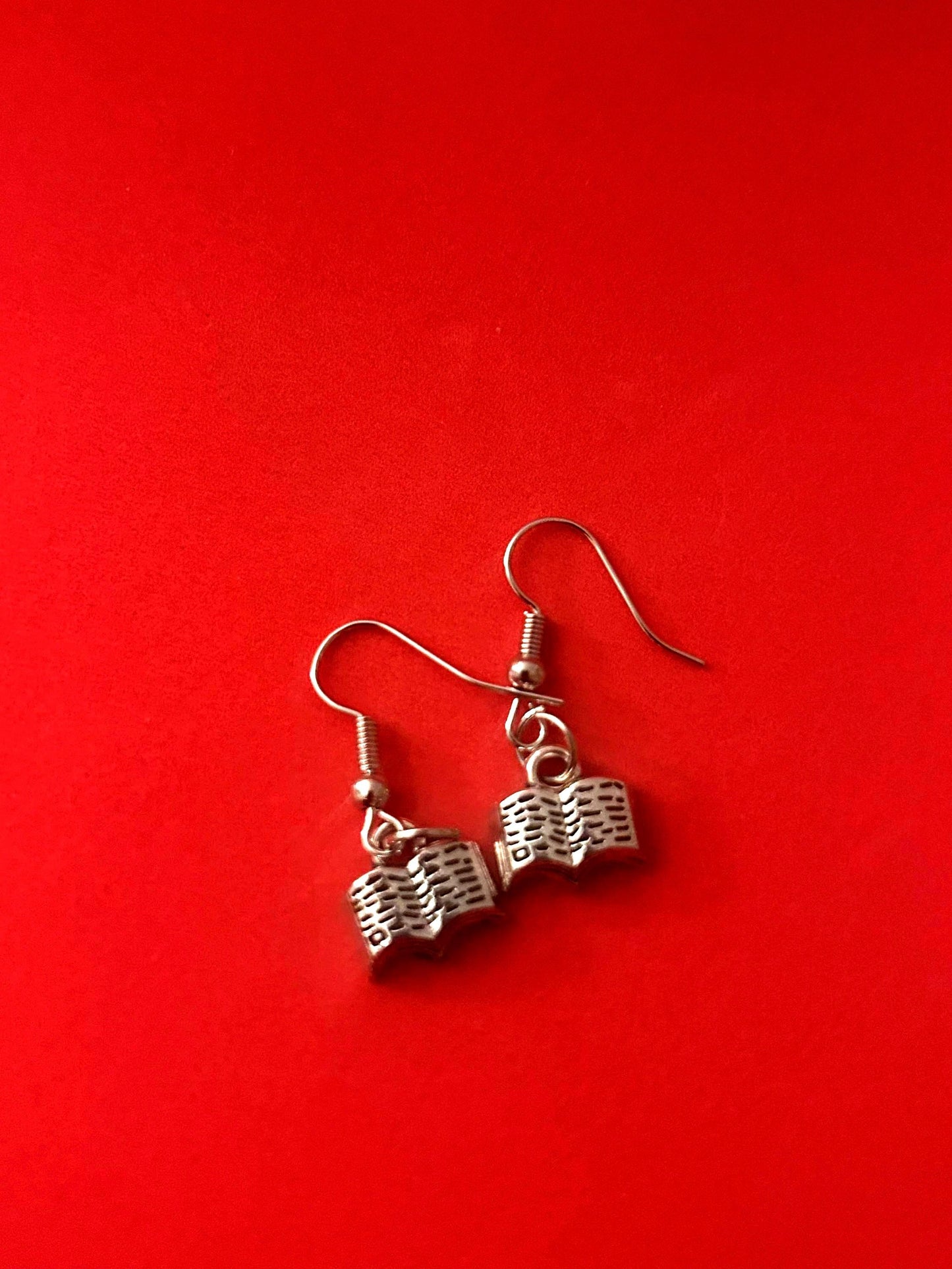 Book drop Earrings