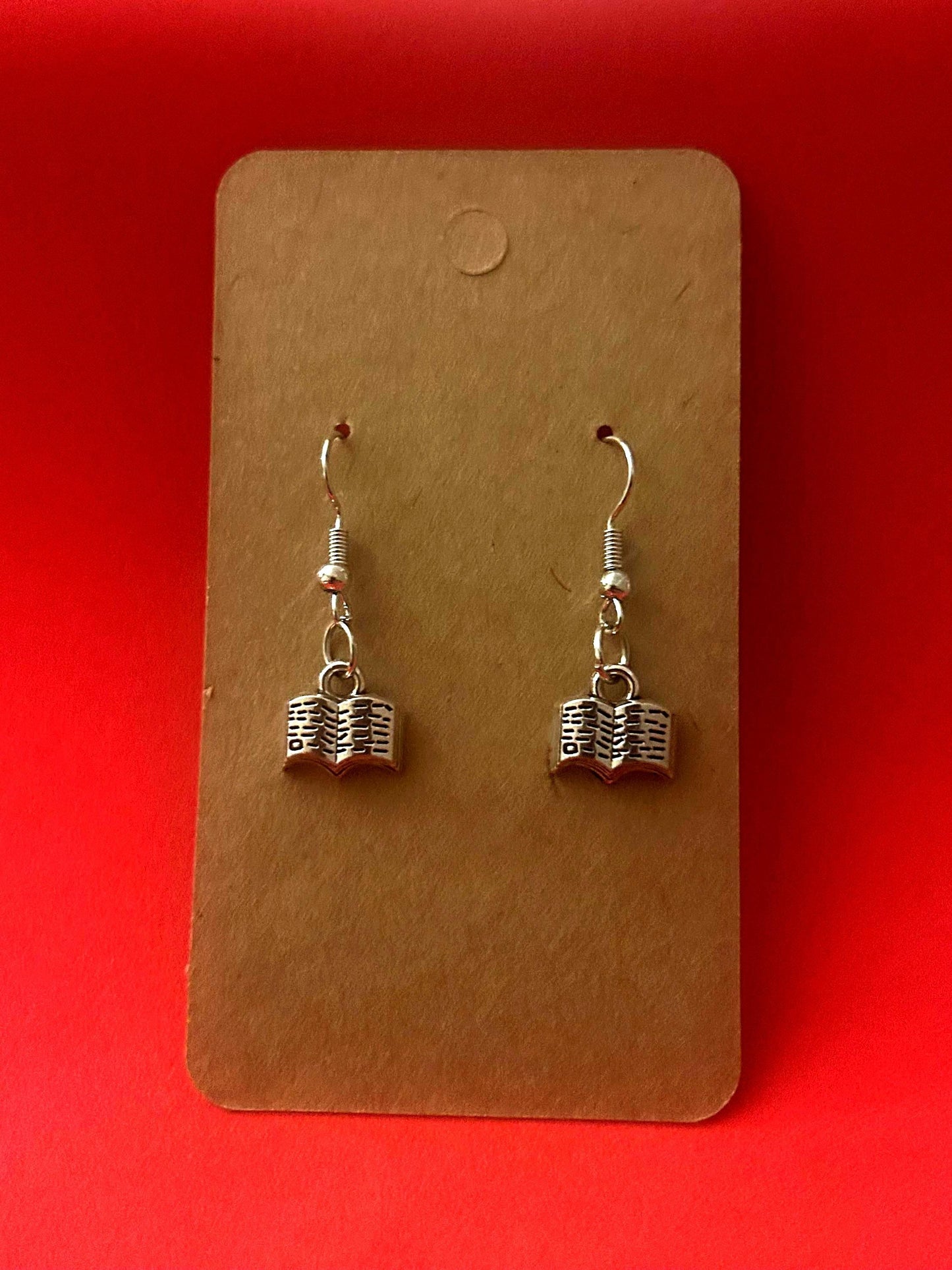 Book drop Earrings