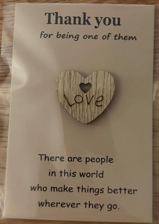 Thank You for being Pocket Hug