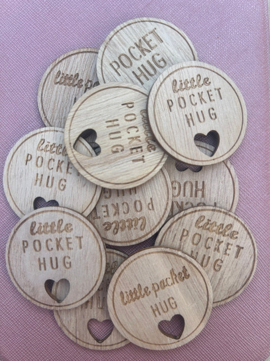 First Day of School Pocket Hug - Comfort Token