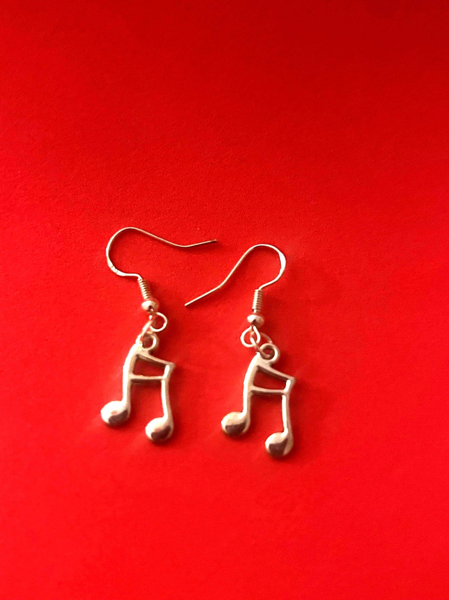 Music Note drop Earrings