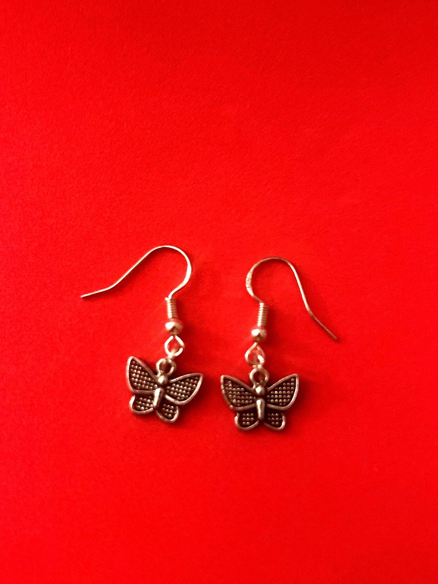 Butterfly drop Earrings